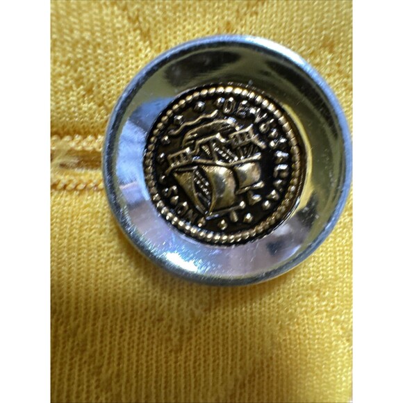 vintage Tucker women’s Yellow blazer Size large 60’s 70’s - Picture 5 of 7